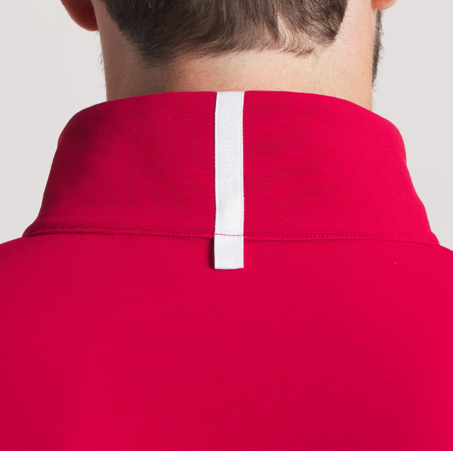 Canton Performance Quarterzip - Crimson