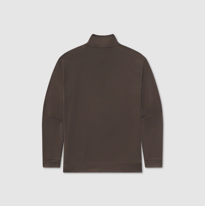 Peachtree Performance Quarterzip - Stone Brown
