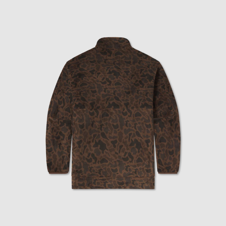 Wadsworth Fleece Pullover - Stone Brown Camo