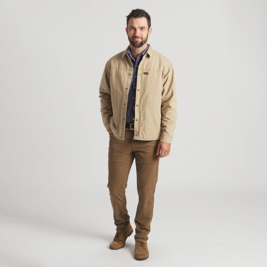 Bishop Rugged Canvas Jacket - Field Khaki