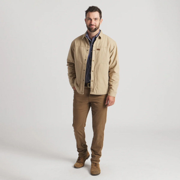 Bishop Rugged Canvas Jacket - Field Khaki