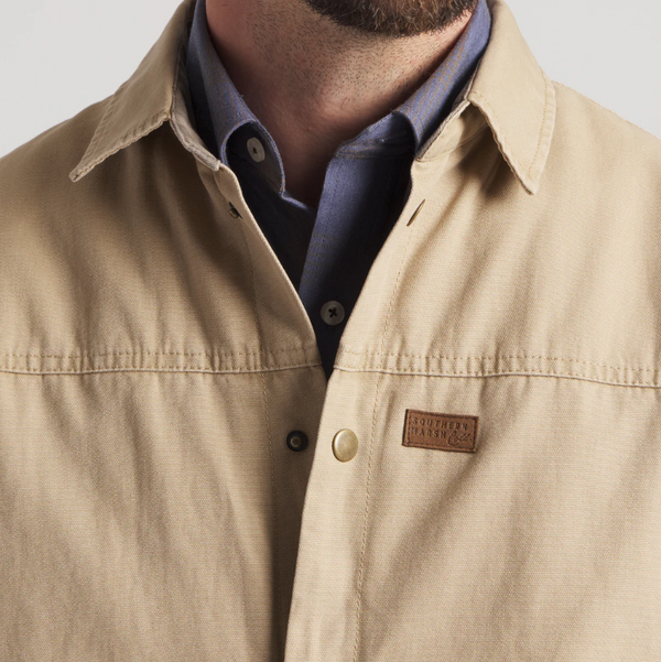 Bishop Rugged Canvas Jacket - Field Khaki