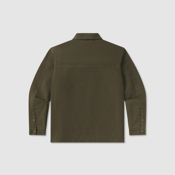 Bishop Rugged Canvas Jacket - Dark Olive