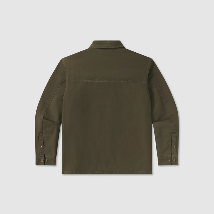 Bishop Rugged Canvas Jacket - Dark Olive