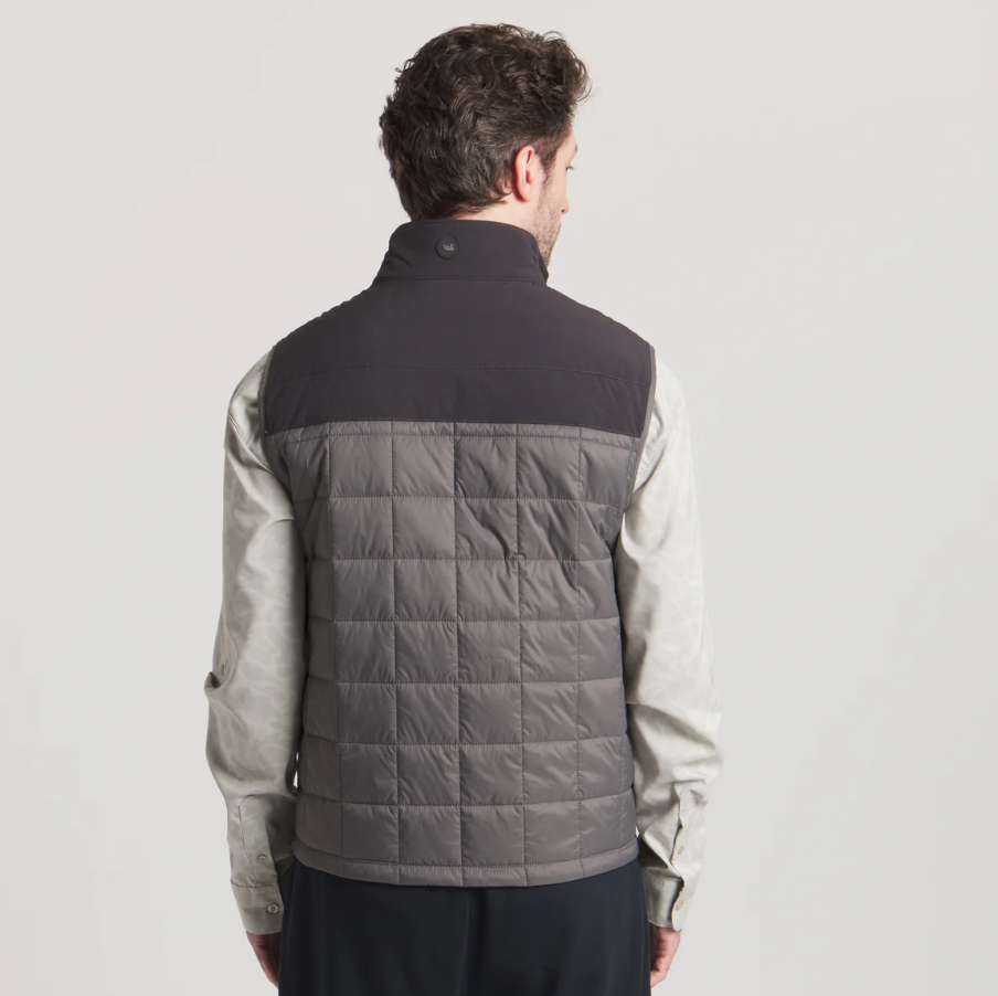 Falcon Hill Quilted Vest - Dark Gray