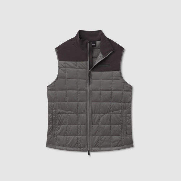 Falcon Hill Quilted Vest - Dark Gray