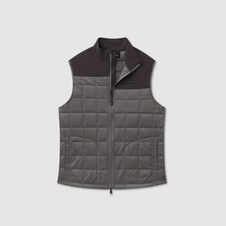 Falcon Hill Quilted Vest - Dark Gray