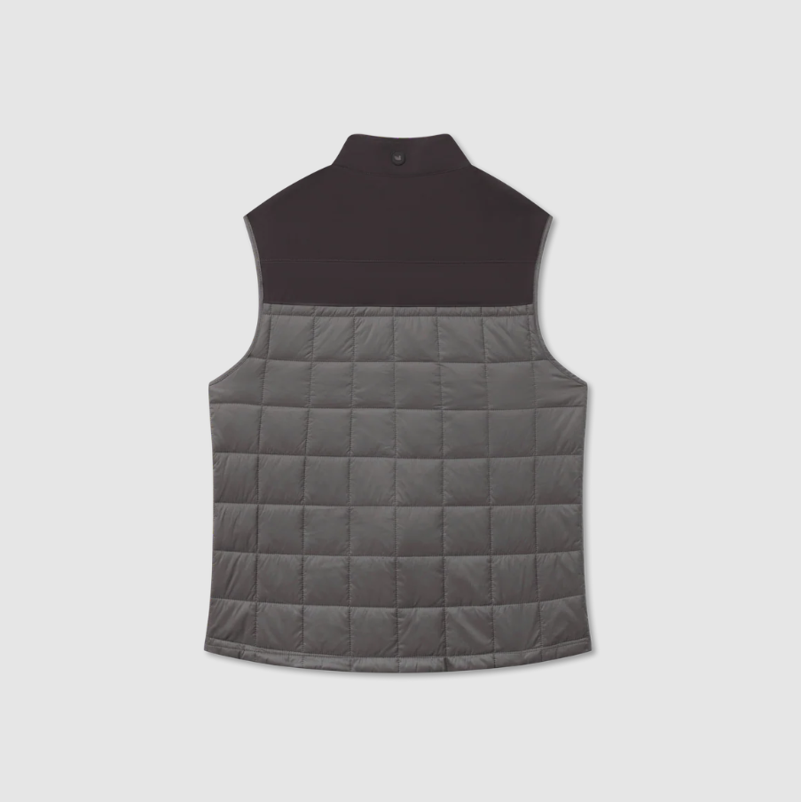 Falcon Hill Quilted Vest - Dark Gray
