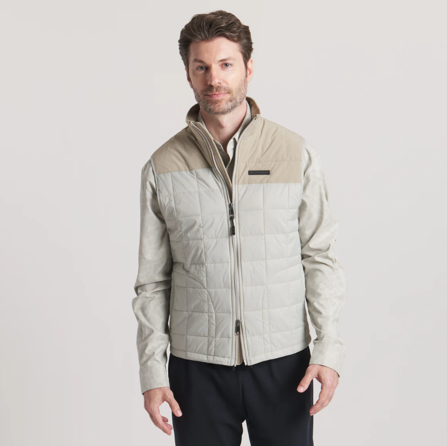 Falcon Hill Quilted Vest - Audubon Tan