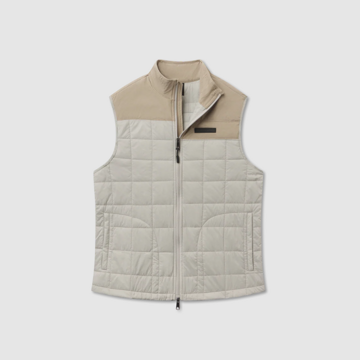 Falcon Hill Quilted Vest - Audubon Tan