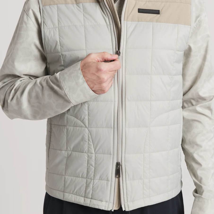 Falcon Hill Quilted Vest - Audubon Tan