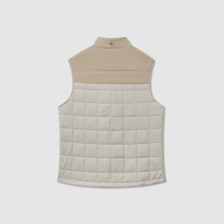 Falcon Hill Quilted Vest - Audubon Tan