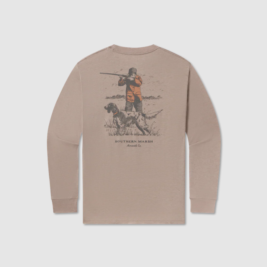 LS SEAWASH™ Tee - Undaunting - Burnt Taupe