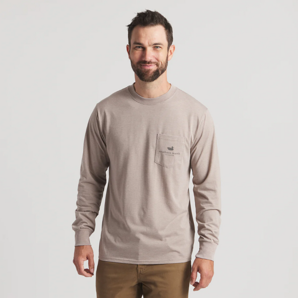 LS SEAWASH™ Tee - Undaunting - Burnt Taupe