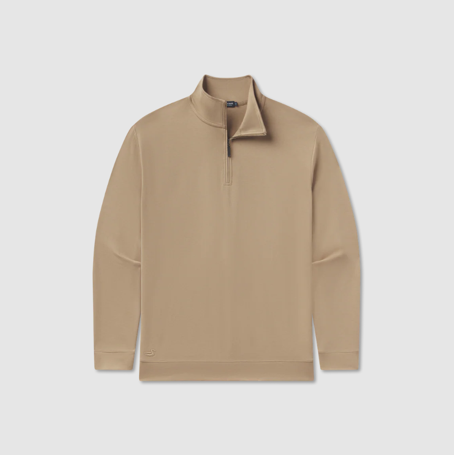 Peachtree Performance Quarterzip - Field Khaki