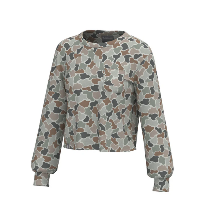 LG Revive Crewneck - Forest Camo Flora