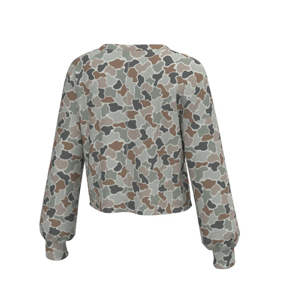 LG Revive Crewneck - Forest Camo Flora