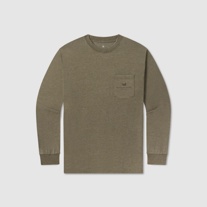 LS SEAWASH™ Tee - Rut - Dark OIive