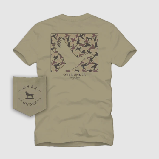 Vintage Mallard Silhouette - Khaki