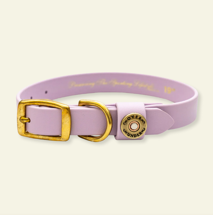 Waterproof Dog Collar - Lavender