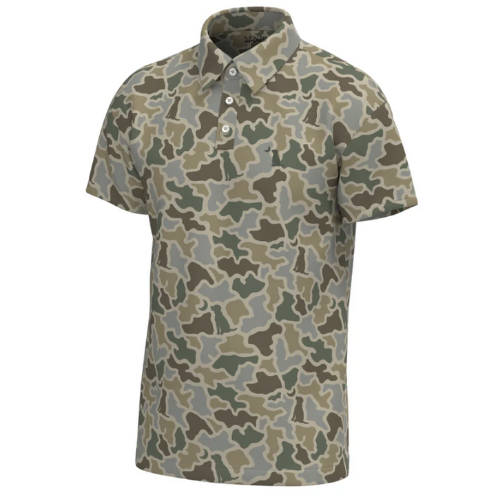 Dirty Myrtle Polo - Sand Dog & Moon Camo