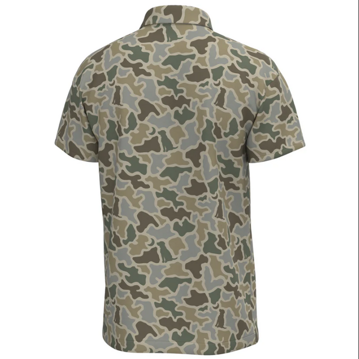 Dirty Myrtle Polo - Sand Dog & Moon Camo