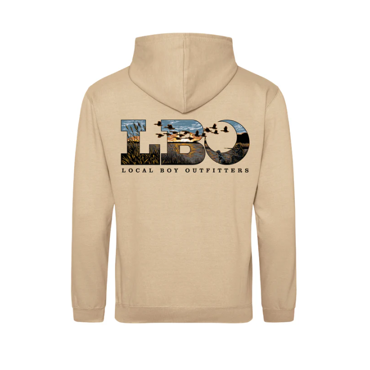 Brushwood Hoodie - LBO Marsh Scene
