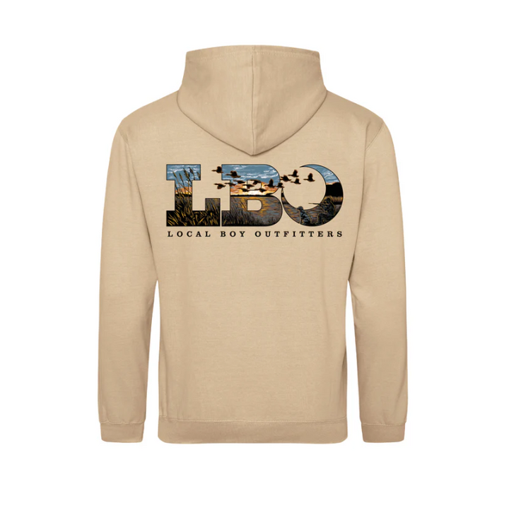 Brushwood Hoodie - LBO Marsh Scene