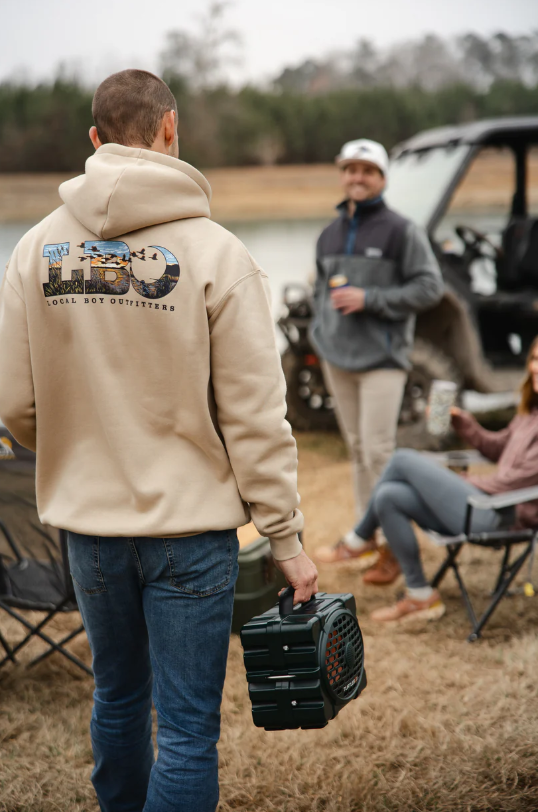 Brushwood Hoodie - LBO Marsh Scene