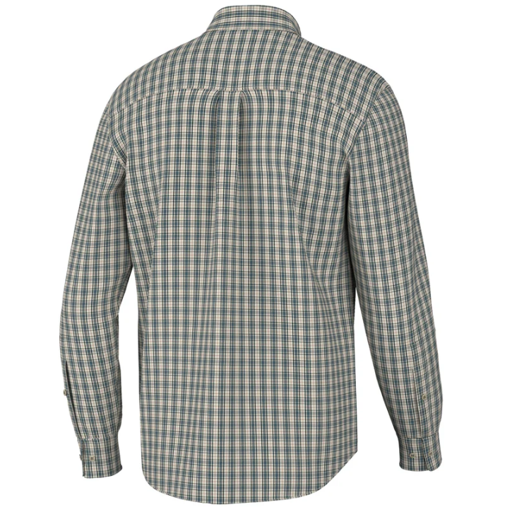 Faulk Dress Shirt - Ocean/Beige/Rust