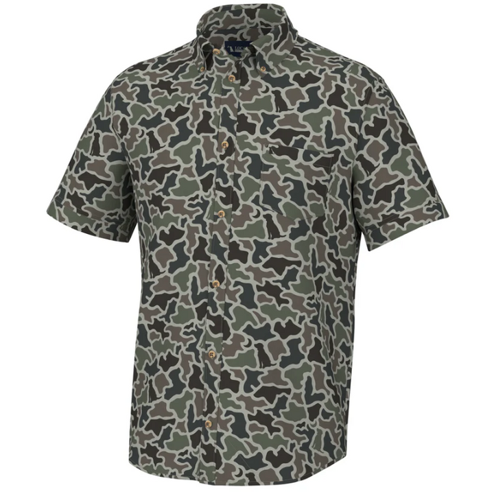 Low Country Button Down - Dog & Moon Camo