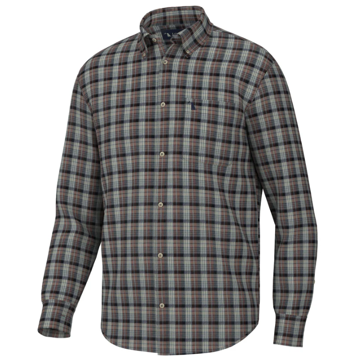 Grange Dress Shirt - Charcoal/Navy/Wine