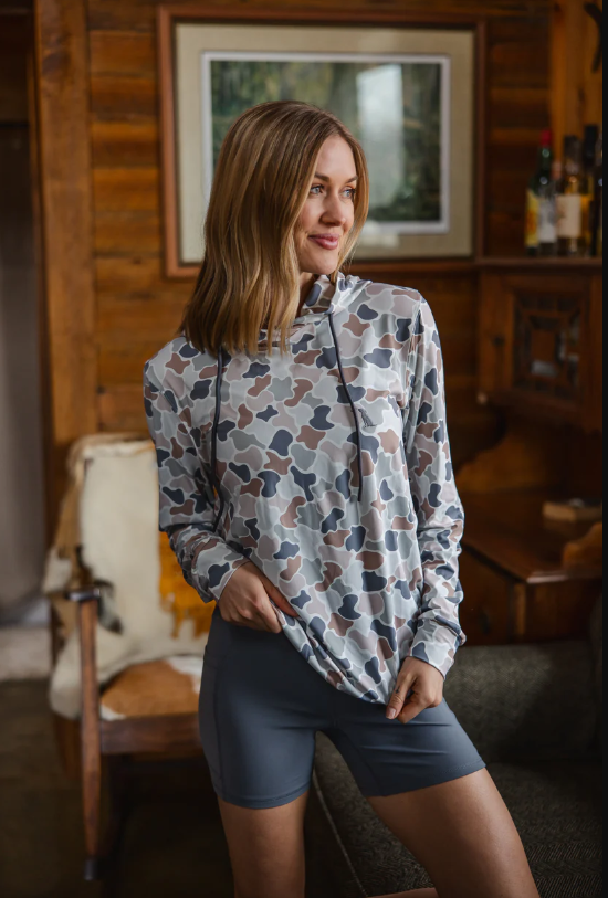 LG Hemlock Hoodie - Forest Camo Flora