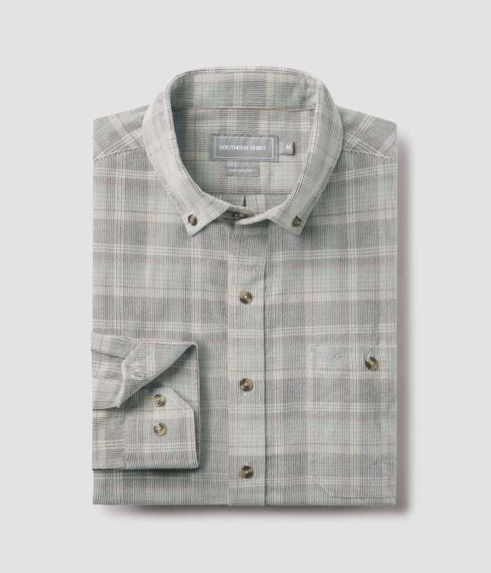 Braxton Lightweight Cord Flannel - Avondale