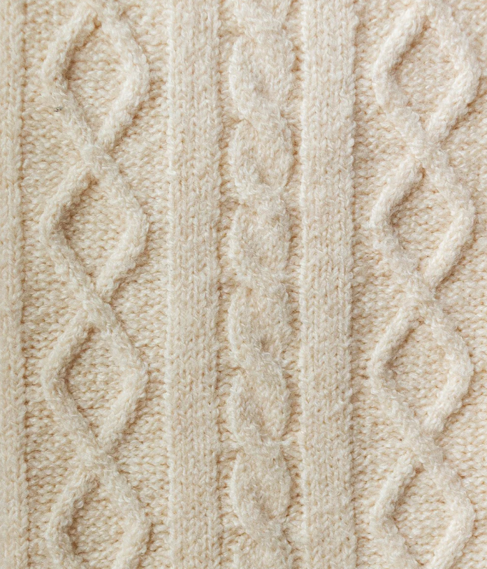 Comfy Cozy Cable Sweater - Parchment