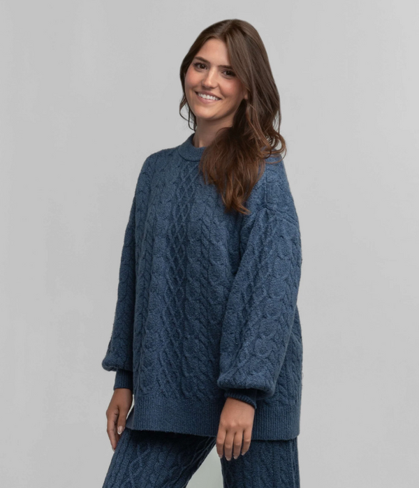 Comfy Cozy Cable Sweater - Windsor