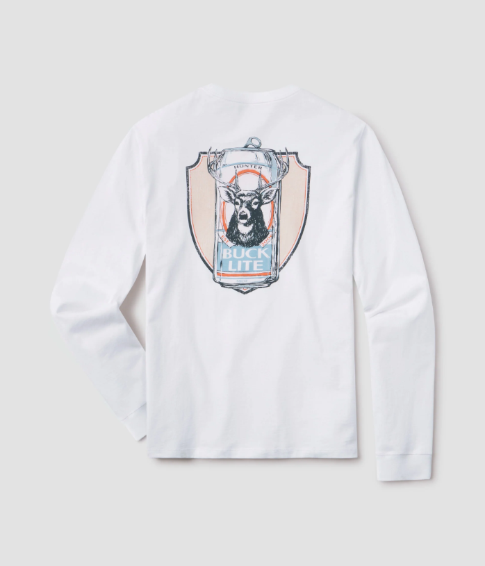 Buck Lite Tee - Bright White