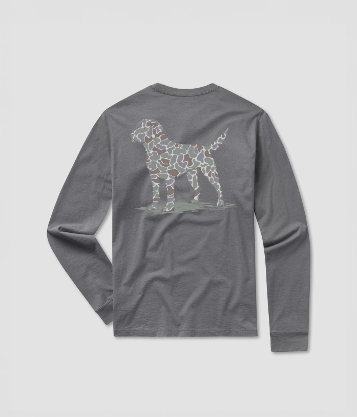 Youth Camo Companion Tee - Volcanic Ash