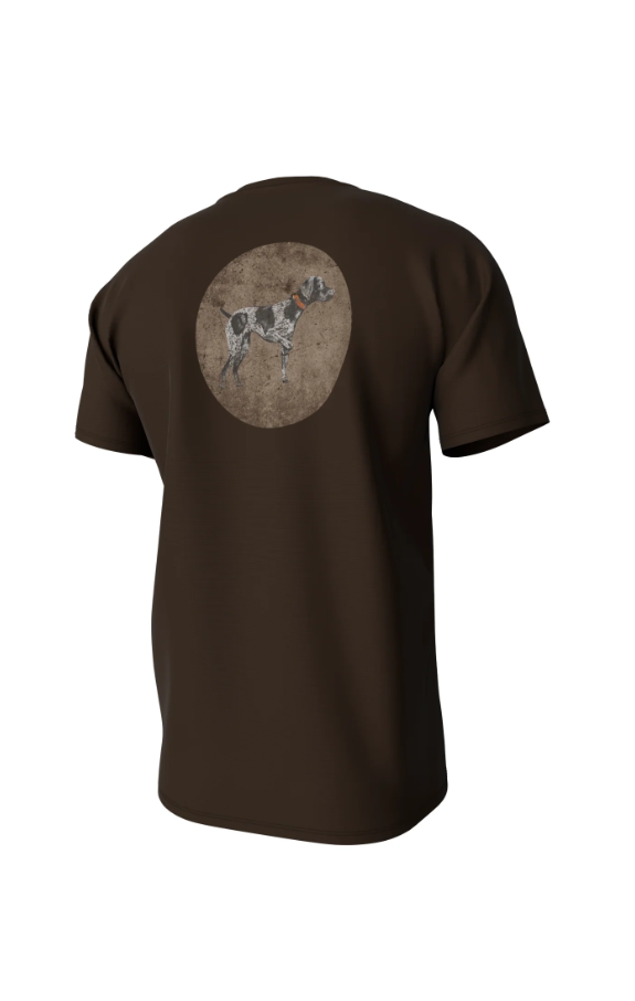 Vintage Circle Greyton Short Sleeve Pocket Tee - Gunstock