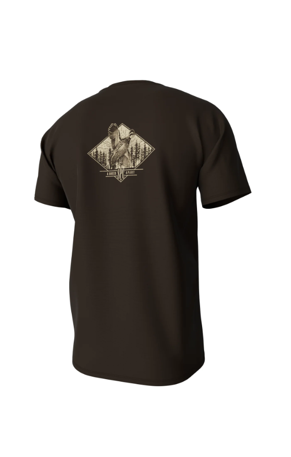 Youth Diamond Quail Short Sleeve Pocket Tee - Gunstock