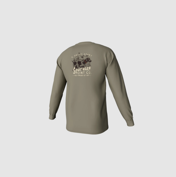 A Breed Apart Long Sleeve Pocket Tee - Laurel Oak