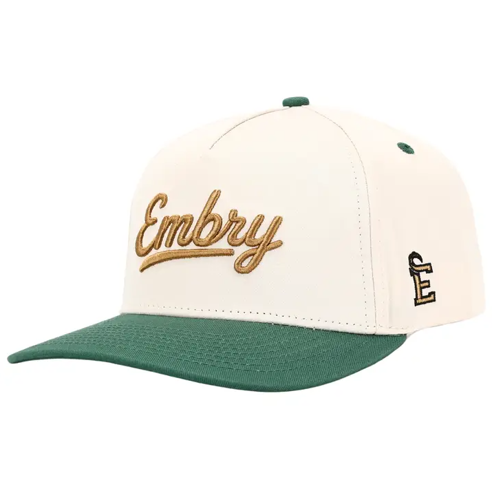 3D Logo - Cream & Green