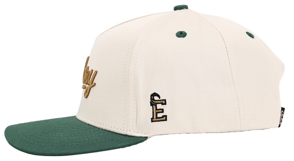 3D Logo - Cream & Green