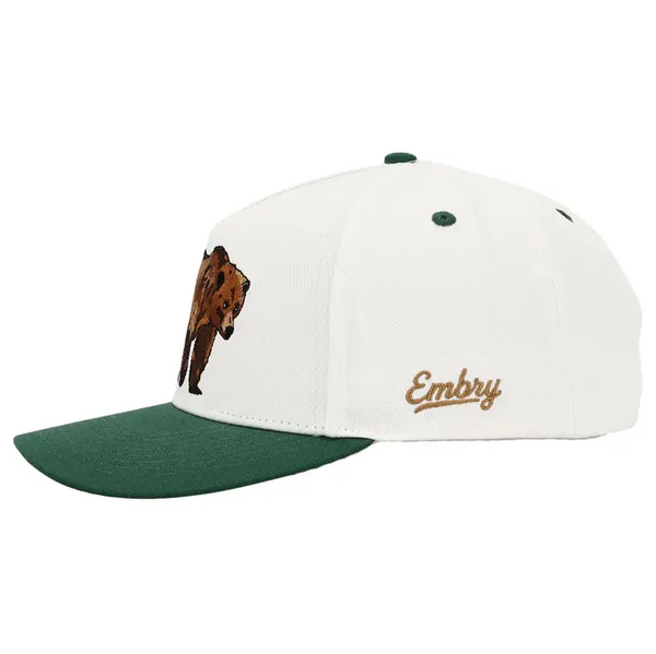 Bear - White & Green