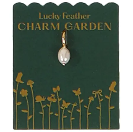 Charm Garden - Pearl Charm - Gold