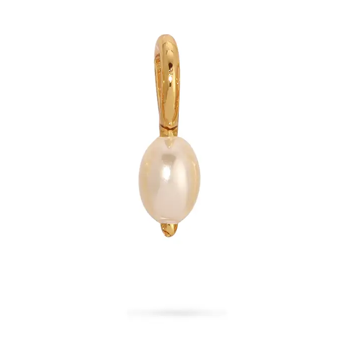 Charm Garden - Pearl Charm - Gold