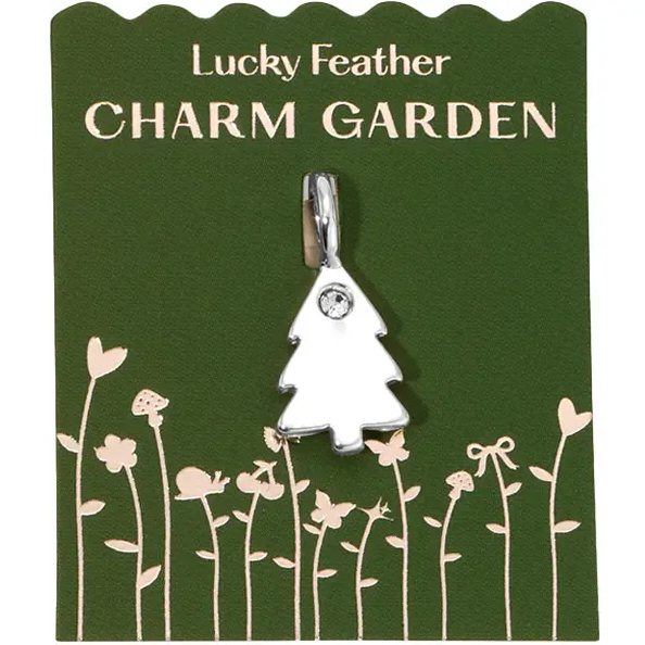 Charm Garden - Spark Charm - Silver Christmas Tree