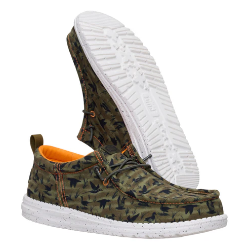 Wally Funk Duck Print - Green