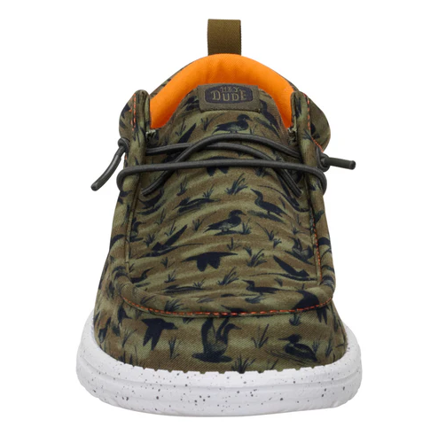 Wally Funk Duck Print - Green