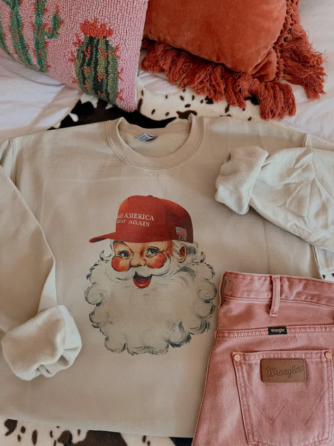 Great Again Santa Sweater